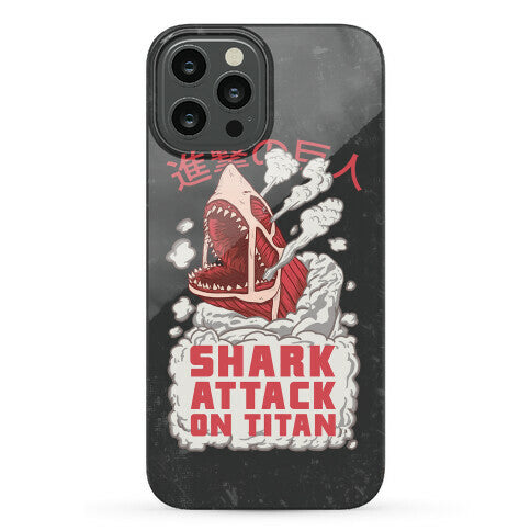 Shark Attack On Titan Phone Case